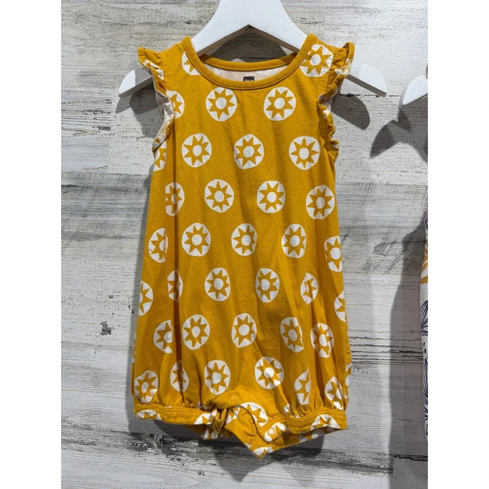 Tea Pekkle Carters Cat&Jack Girls 18-24M Summer Bundle Romper Shorts EUC